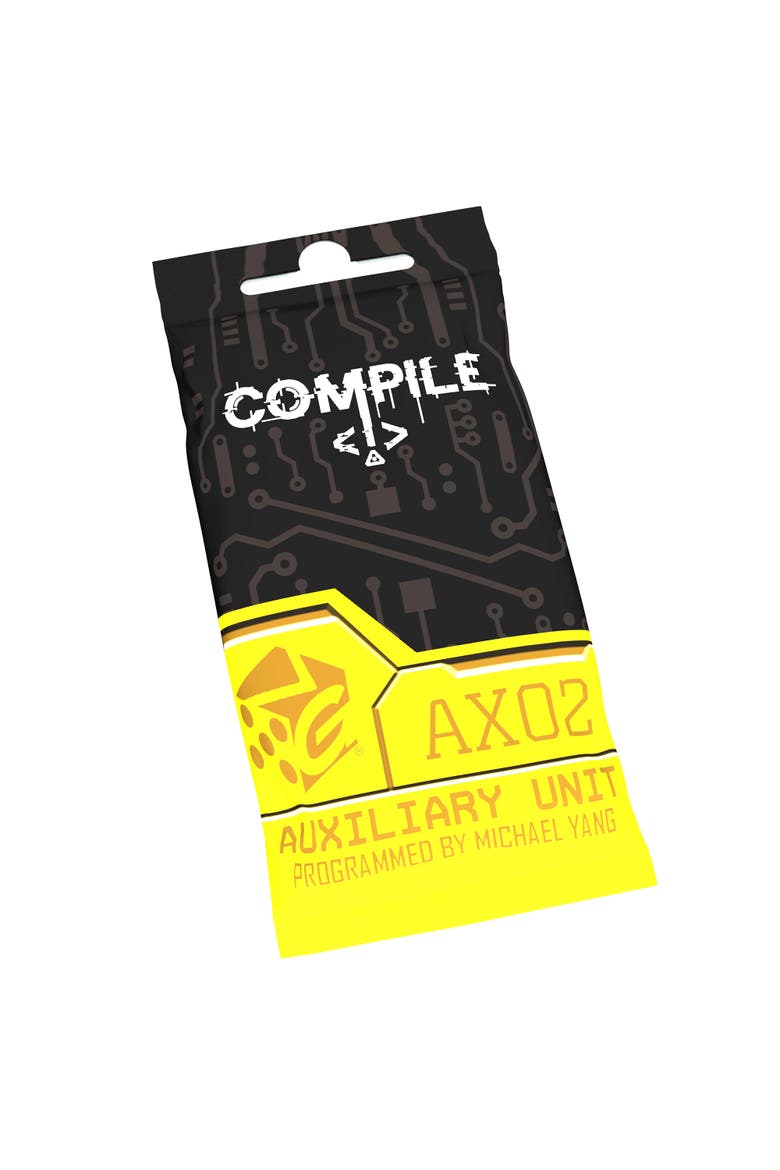 Compile Aux 2 Mini Expansion Card Game, Main, color, Multicolored