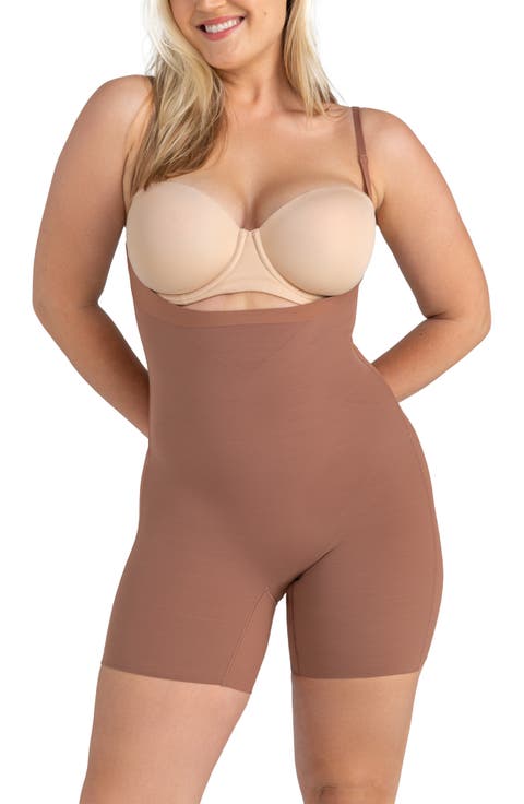 Open Bust Bodysuit (Regular & Plus)