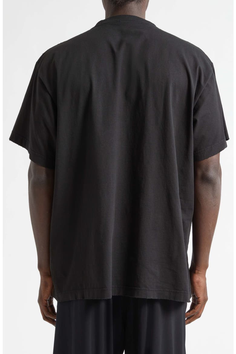 Paris Thunderstorm Oversize Graphic T-Shirt, Alternate, color, 1000 BLACK