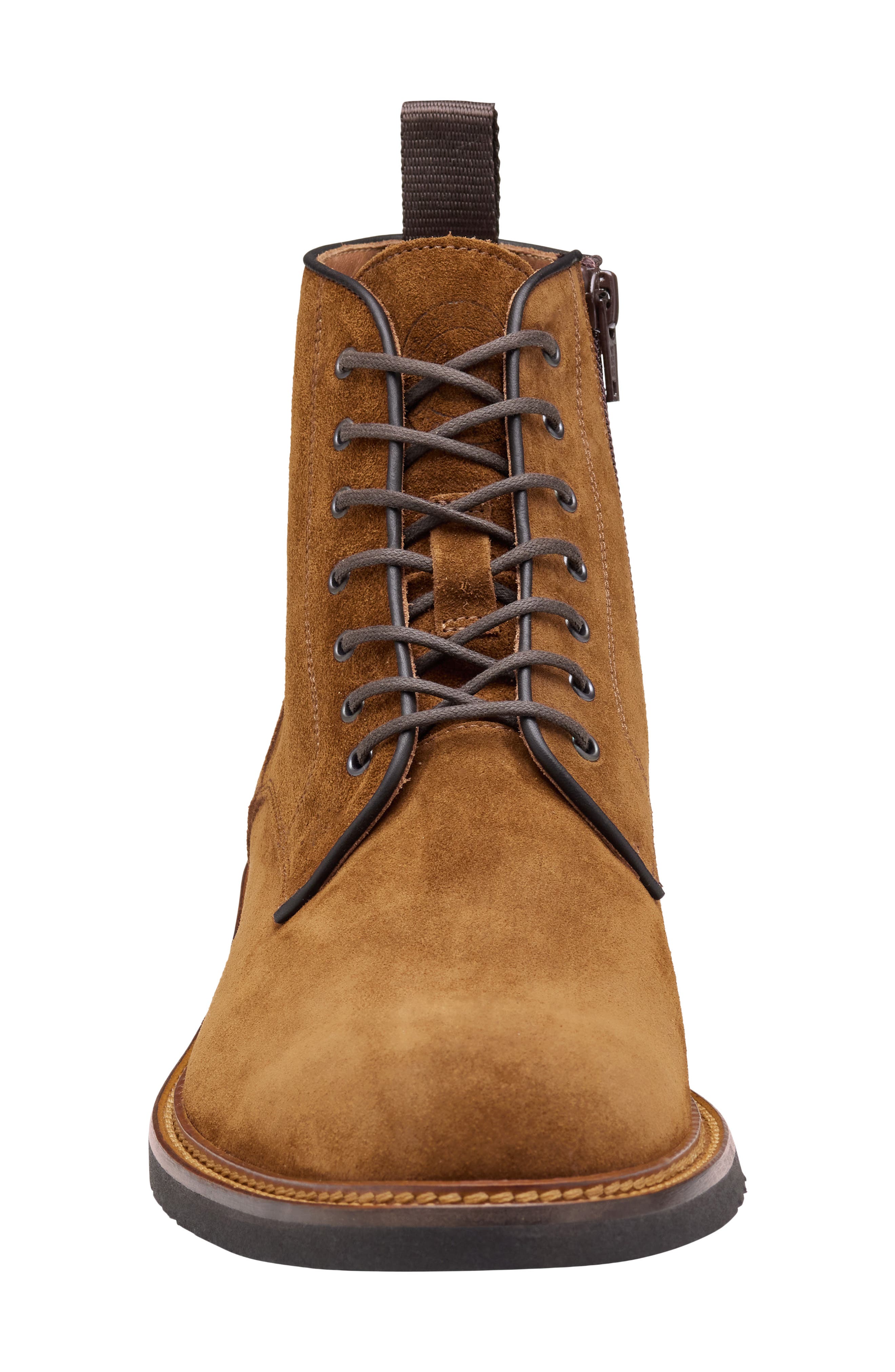 Hartford Plain Toe Boot, Alternate, color, SNUFF ITALIAN SUEDE