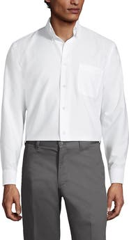 Lands' End School Uniform  Long Sleeve Oxford Dress Shirt
