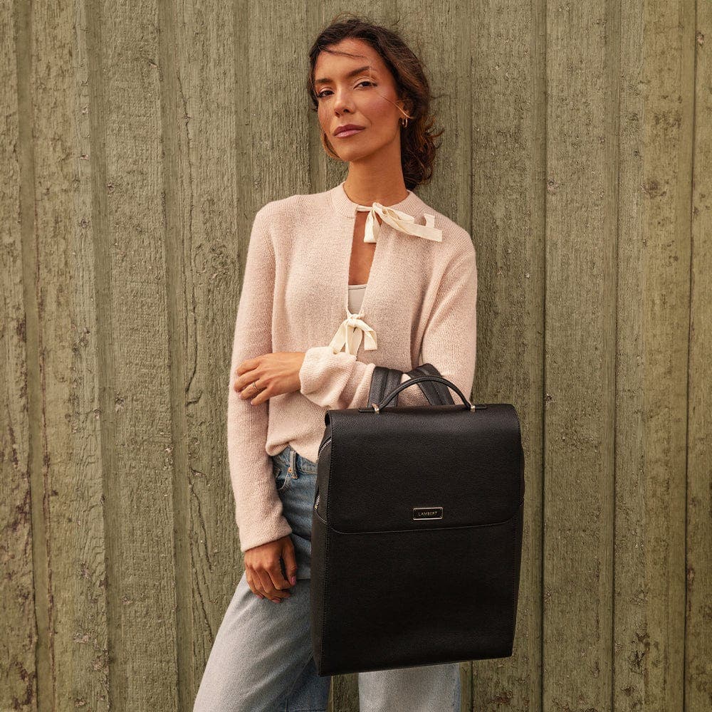 Lambert The Lydia - Vegan Leather Backpack, Alternate, color, 