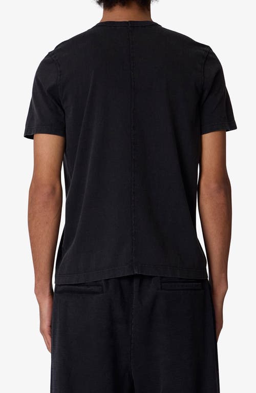 Mnml Tight Crop T-shirt In Black