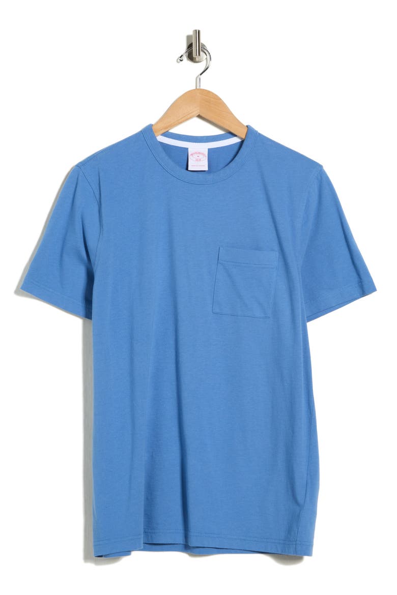 Cotton Jersey Pocket T-Shirt, Alternate, color, BLUE MULTI