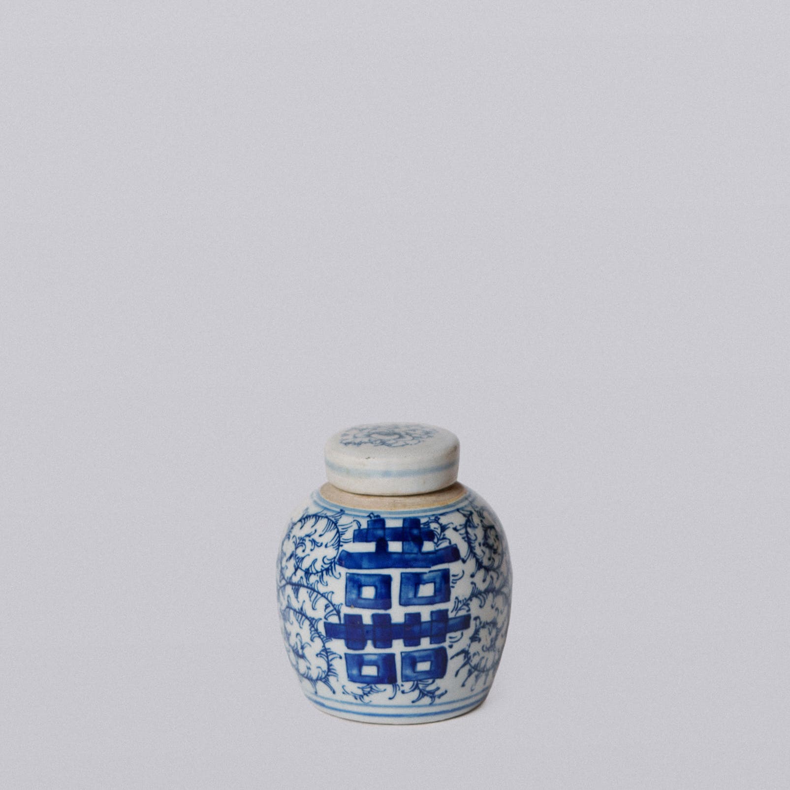 selected Blue + White