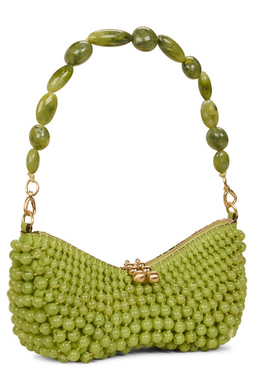 Cult Gaia Womens Laurel Mercier Small Leather Shoulder Bag In Laurel