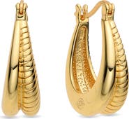 EYE CANDY LOS ANGELES Lily Hoop Drop Earrings