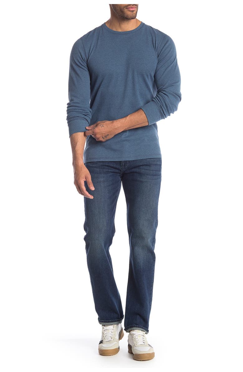 7 For All Mankind Standard Slim Straight Jeans, Alternate, color,