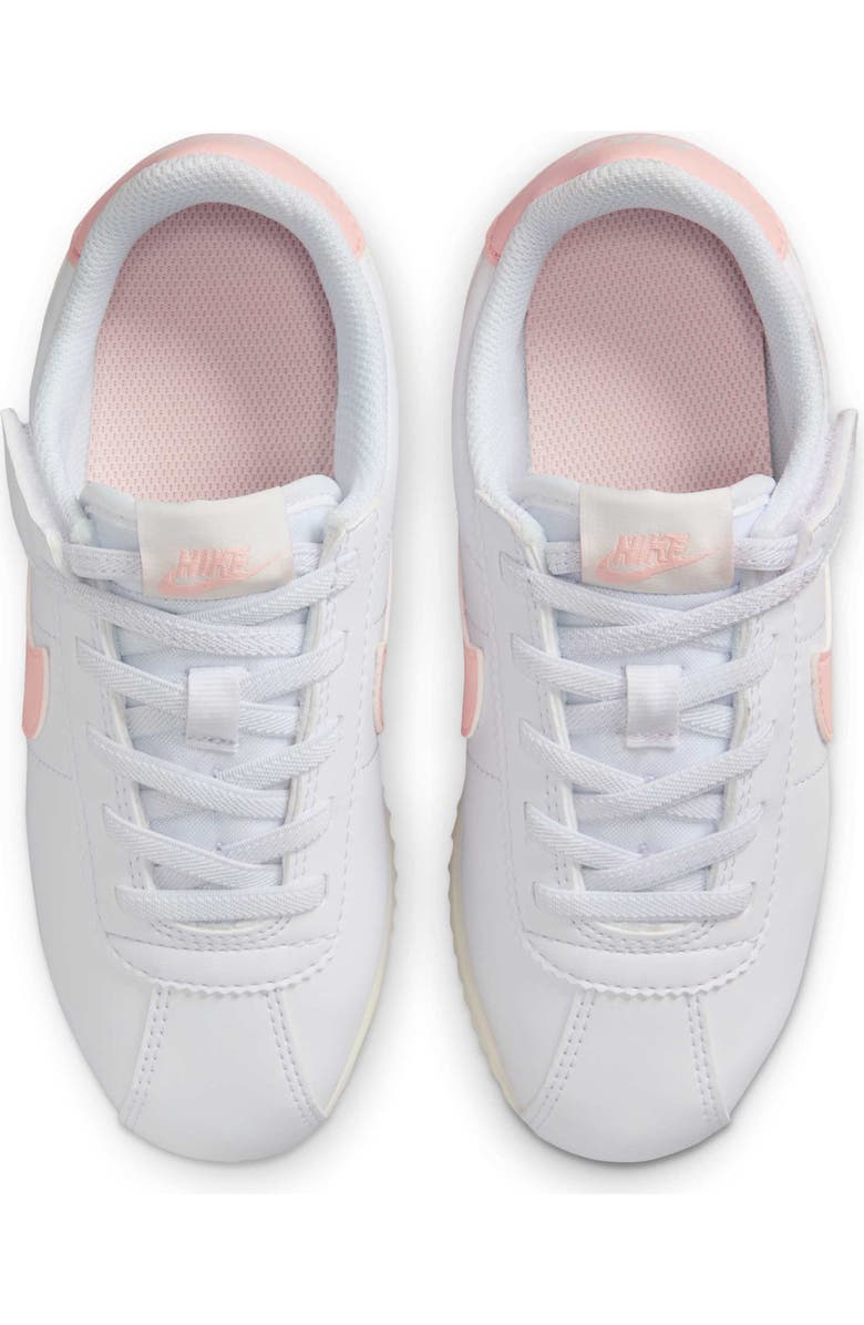 Nike Kids' Cortez EasyOn Sneaker, Alternate, color, White/ Sail/ Echo Pink