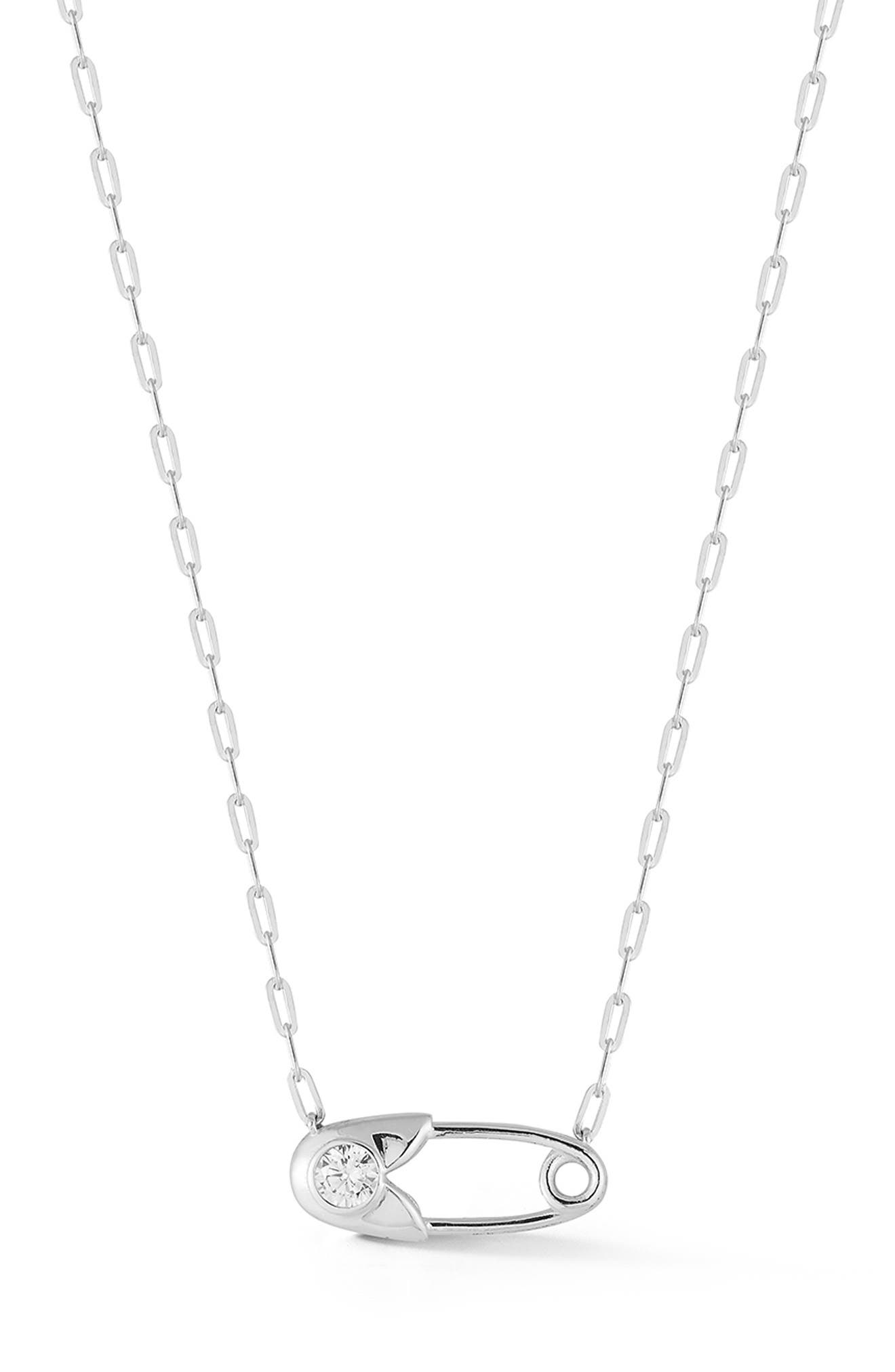 GLAZE JEWELRY Sterling Silver Pin Necklace