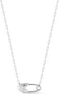 GLAZE JEWELRY Sterling Silver Pin Necklace