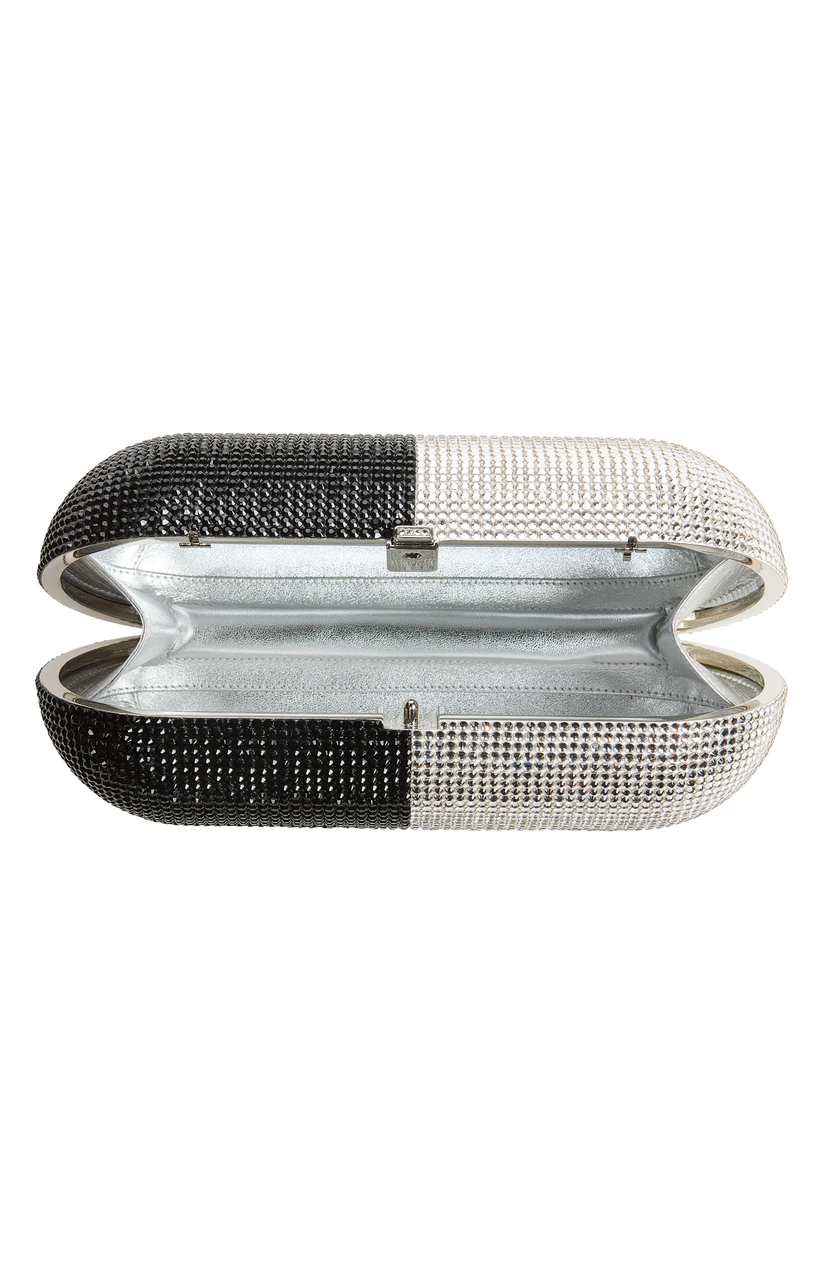 Panacea Pill Capsule Evening Bag, Alternate, color, SILVER RHINE MULTI