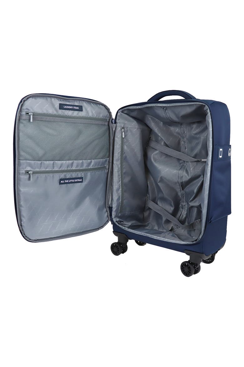 Axis 20-Inch Soft Sided Carry-On, Alternate, color, DRESS BLUE