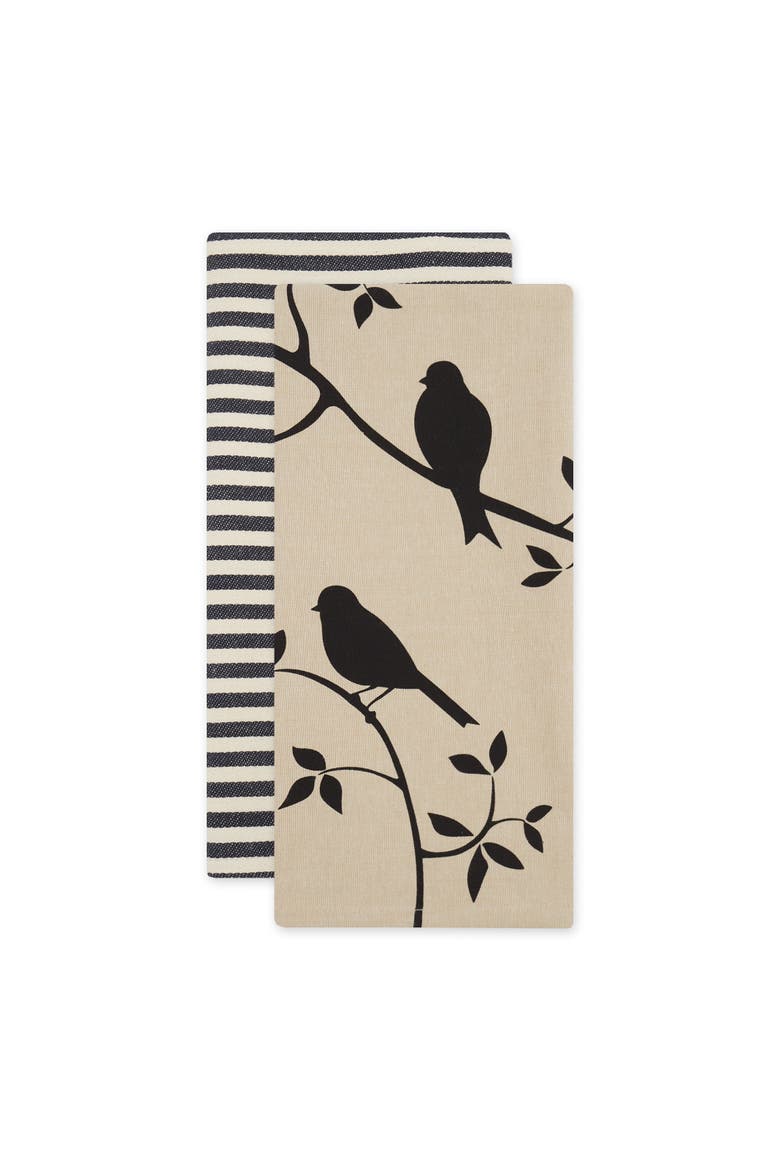 Bushel & Peck Birds Dishtowel Set/2, Alternate, color, Birds