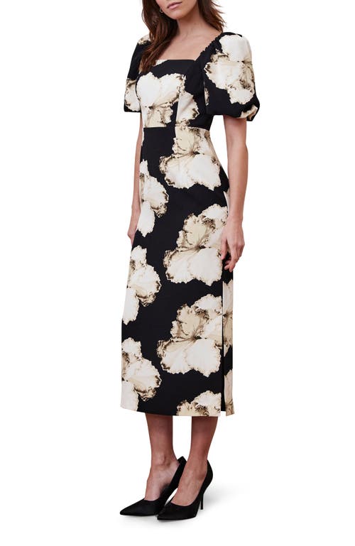 MINT VELVET MINT VELVET PRINTED MIDI DRESS