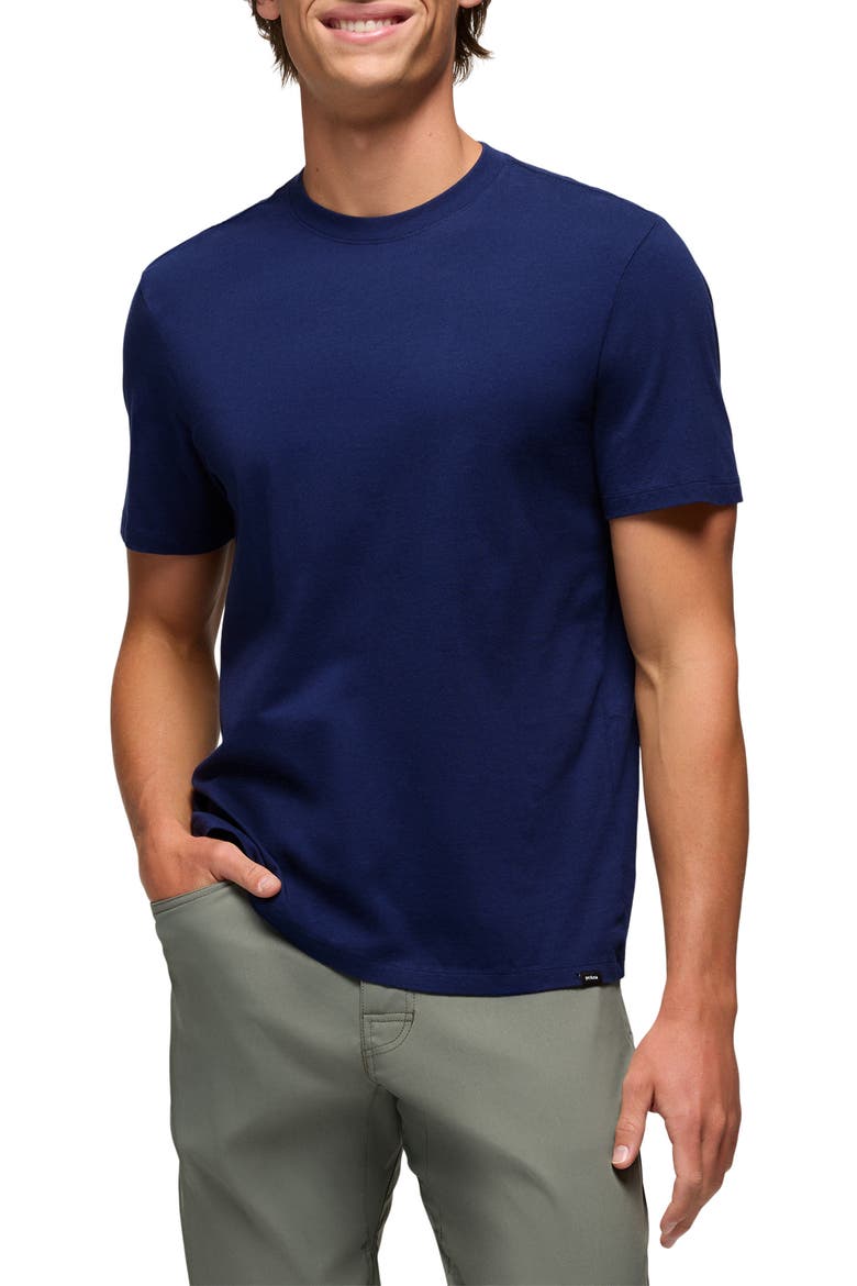 Everyday Short Sleeve Regenerative Organic Cotton T-Shirt, Main, color, CAPULET BLUE