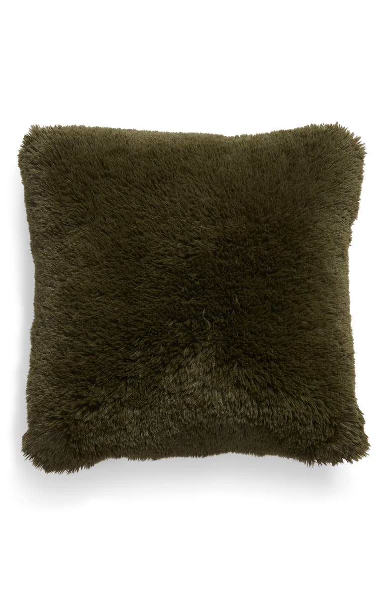 BP. Shaggy Plush Accent Pillow, Alternate, color, 