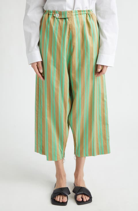 Apron Stripe Pants
