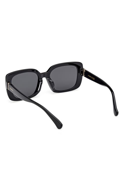 Max Mara 54mm Square Sunglasses