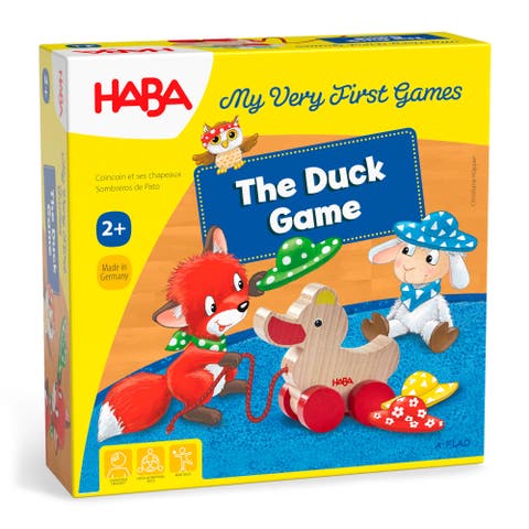 Little Duck Board Games for Toddlers, My Very First Games for Kids 2 and Up, Preschool Learning Activities for Family Play, Made in Germany