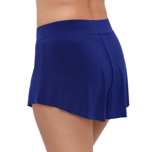 Trimshaper Mid-rise Drape Swim Short