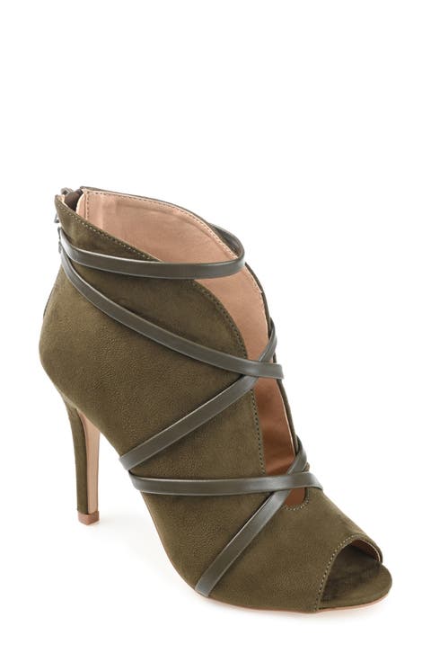 JOURNEE Samara Strappy Bootie