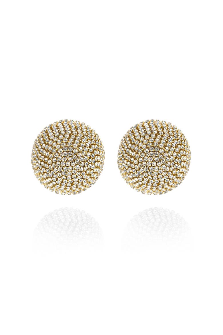 Gaia Glam Mini Earrings, Main, color, Bold Gold