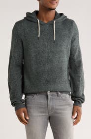 Union Milo Marled Thermal Stitch Hooded Sweater