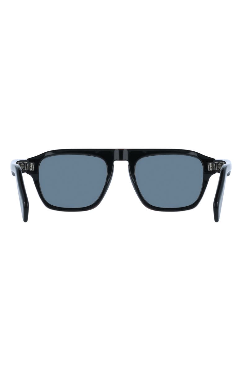 Paul Smith 54mm Modified Rectangular Sunglasses, Alternate, color, Black Multistripes