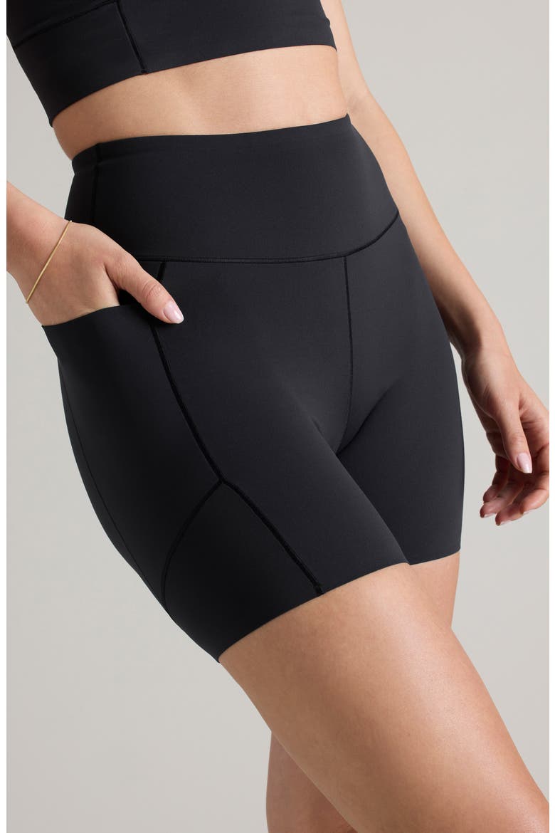 Revive Pocket Bike Shorts, Alternate, color, BLACK