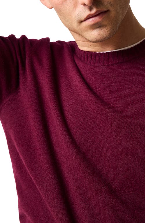 Rodd & Gunn Stewart Island Knit In Burgundy