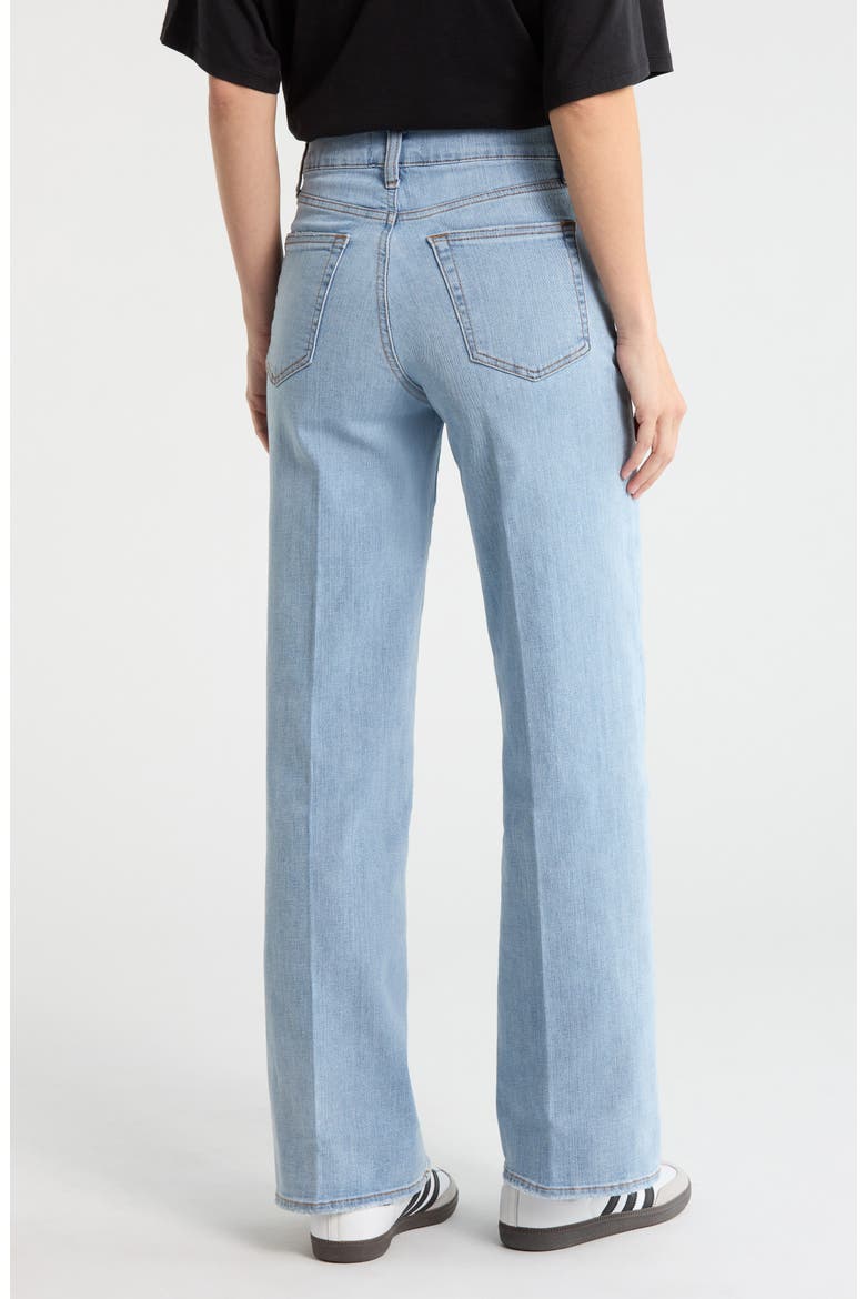The High Rise Wide Leg Jeans, Alternate, color, TEMPER