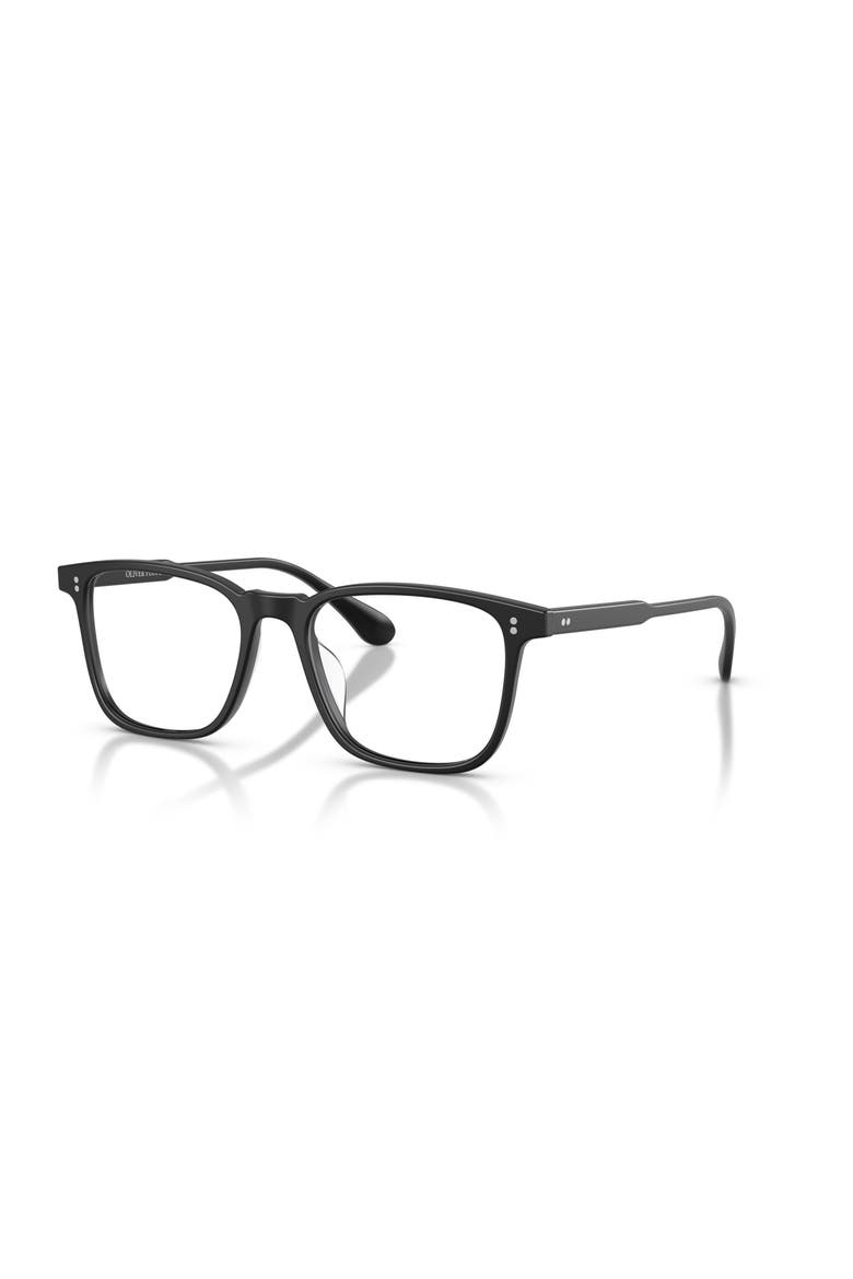 53mm Square optical glasses, Main, color, Black