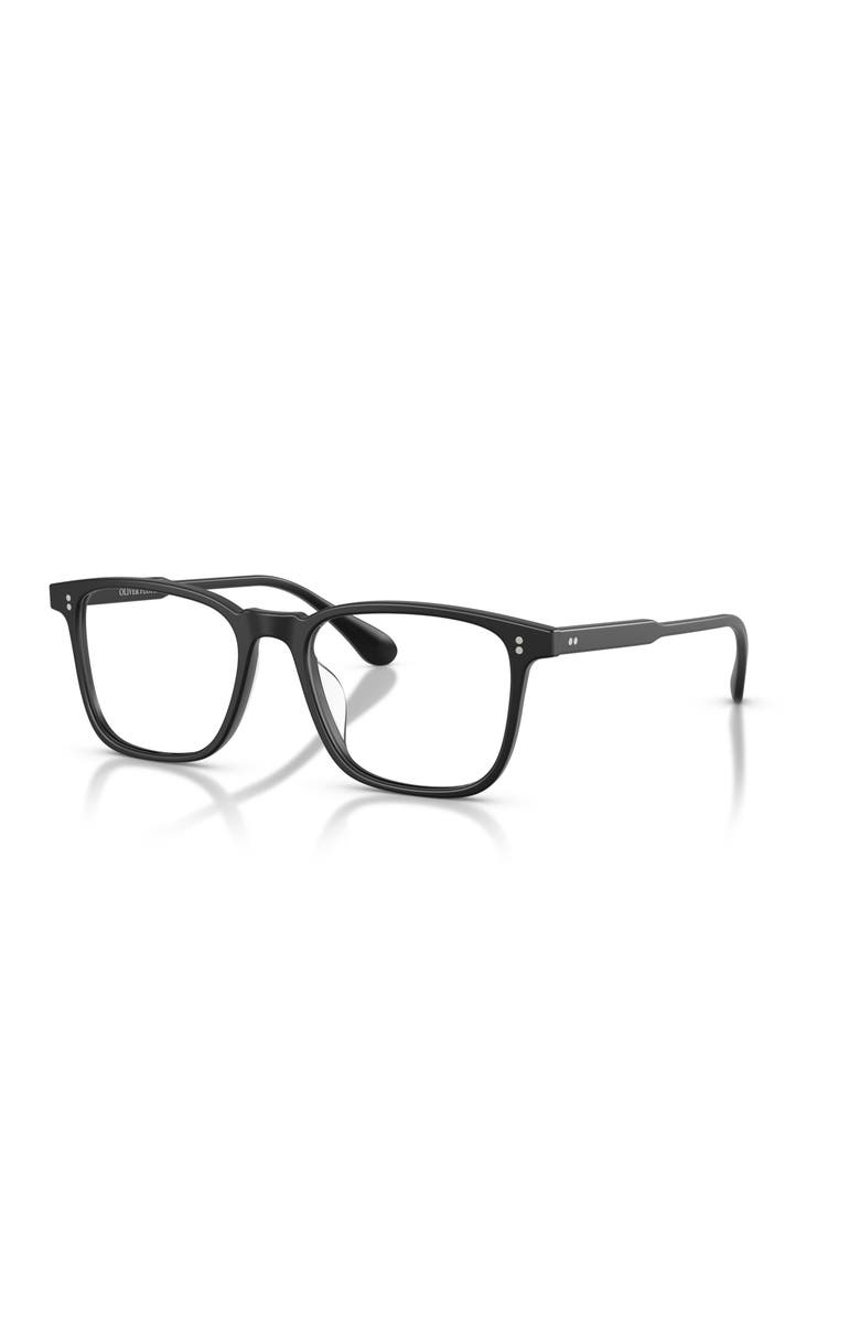 Oliver Peoples 53mm Square optical glasses, Main, color, Black
