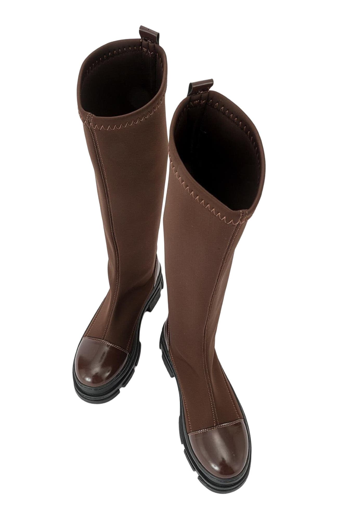 Bella Stretch Scuba Knee High Boot - image 4