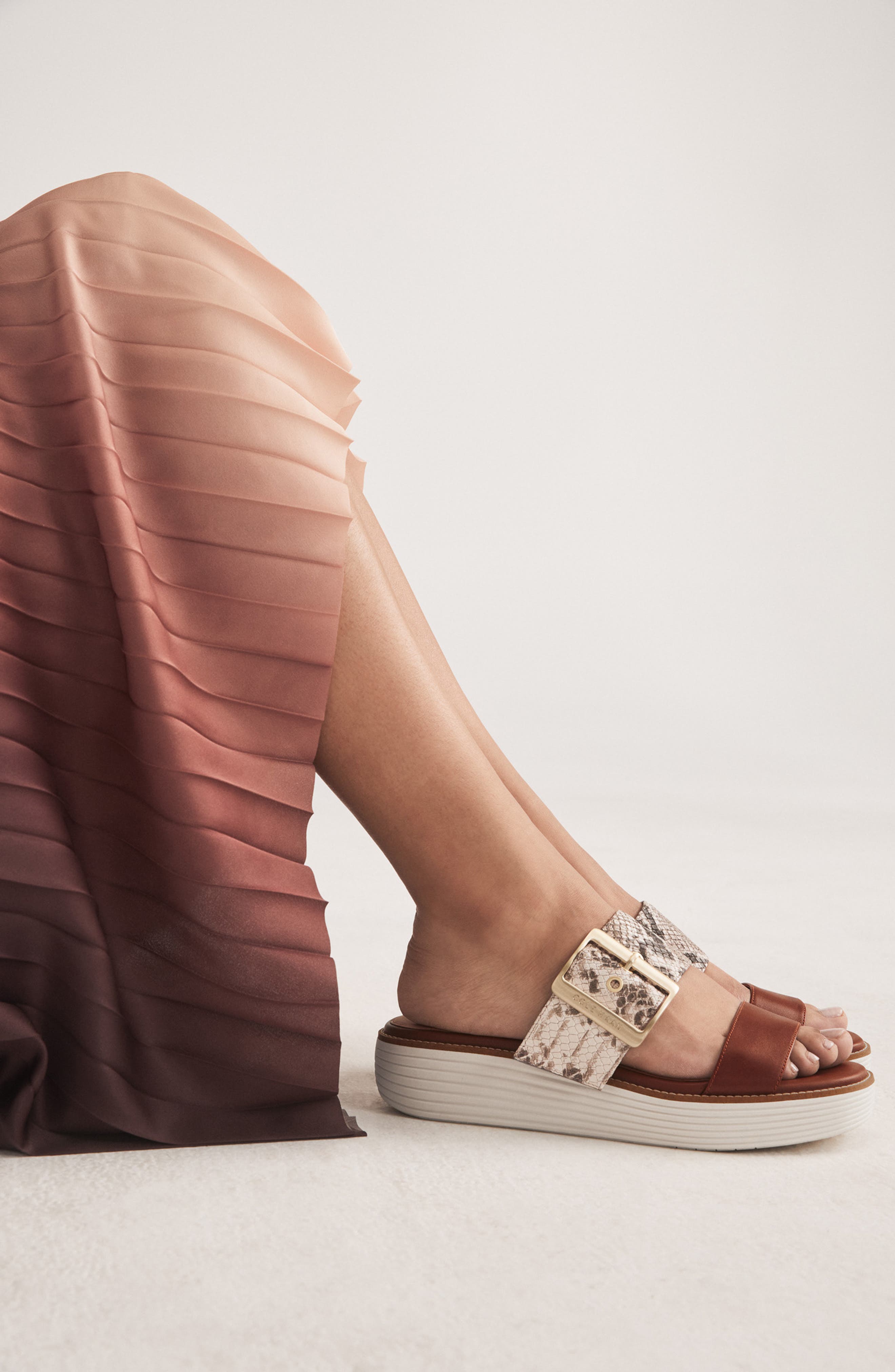 Original Grand Platform Sandal, Alternate, color, SANDOLLAR SNAKE PRINT