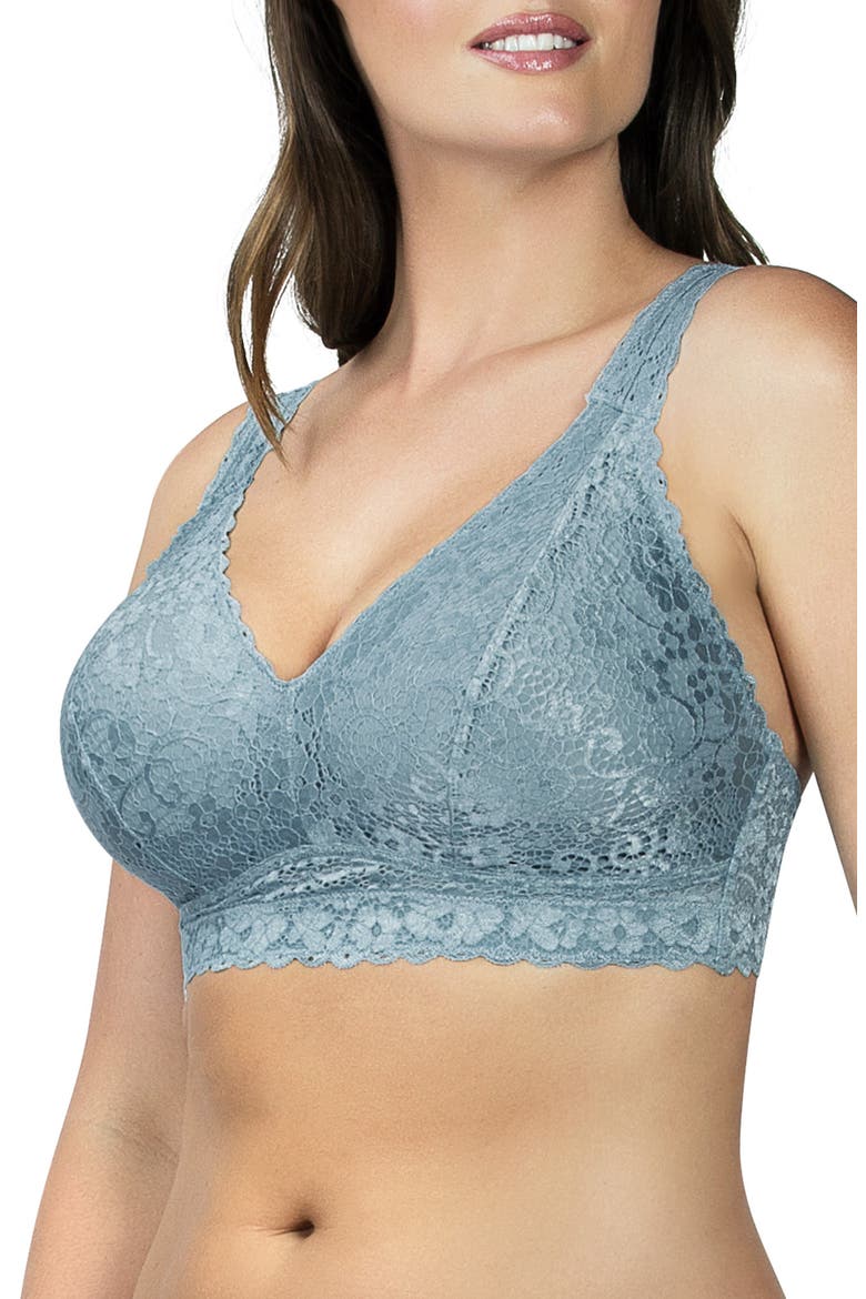 Adriana Bralette, Alternate, color, STONE BLUE