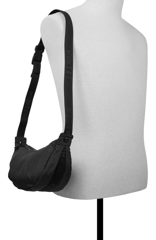 Hunter Essential Crossbody Bag In Open Black