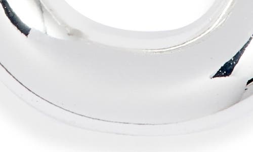 Nordstrom Demi Fine Oval Link Hoop Earrings In Metallic
