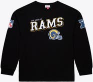 Mitchell & Ness Men's Mitchell & Ness  Black Los Angeles Rams Big & Tall Training Camp Long Sleeve T-Shirt