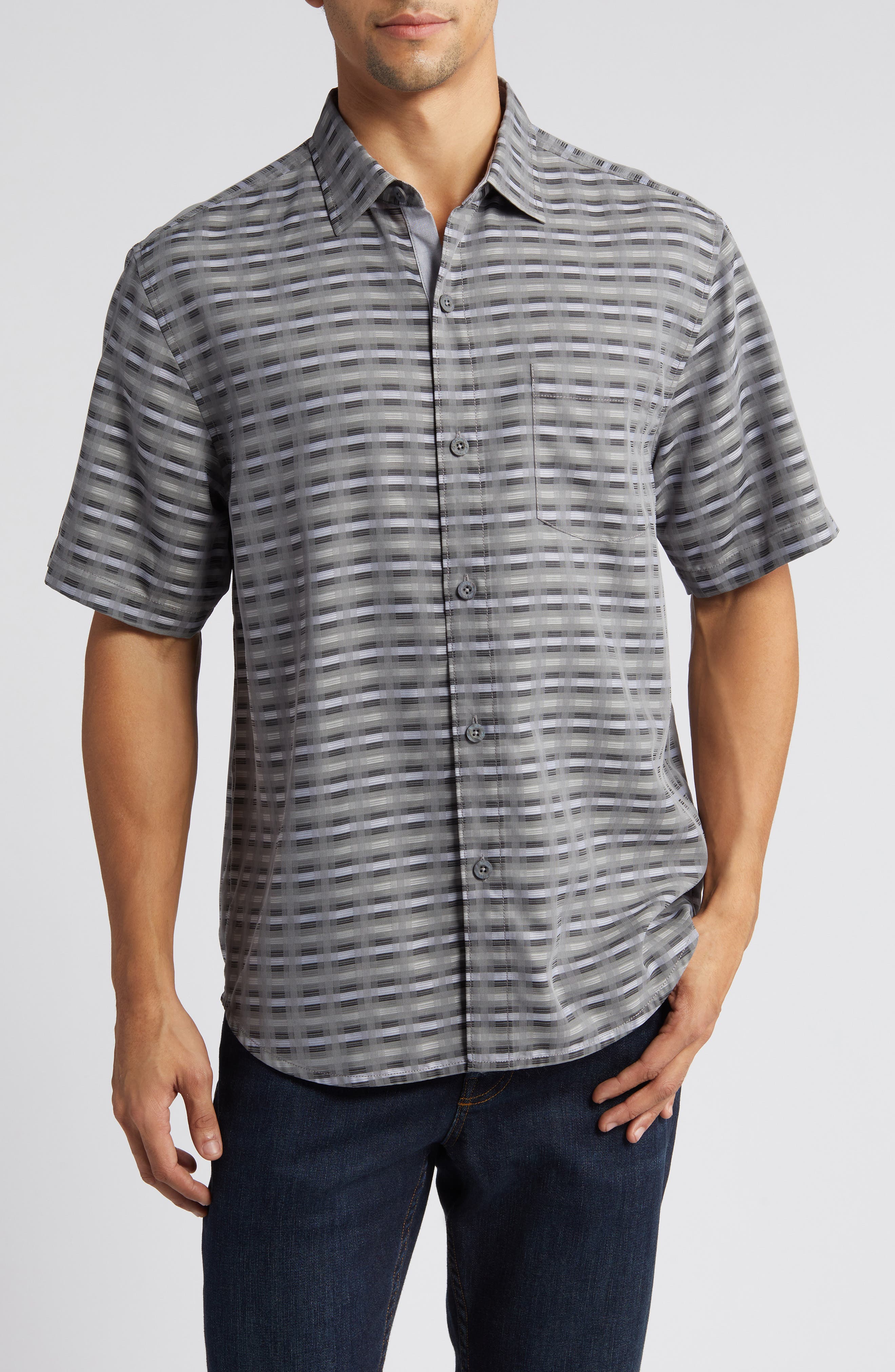 Tommy Bahama Coconut Point Pixel Paradise IslandZone® Camp Shirt