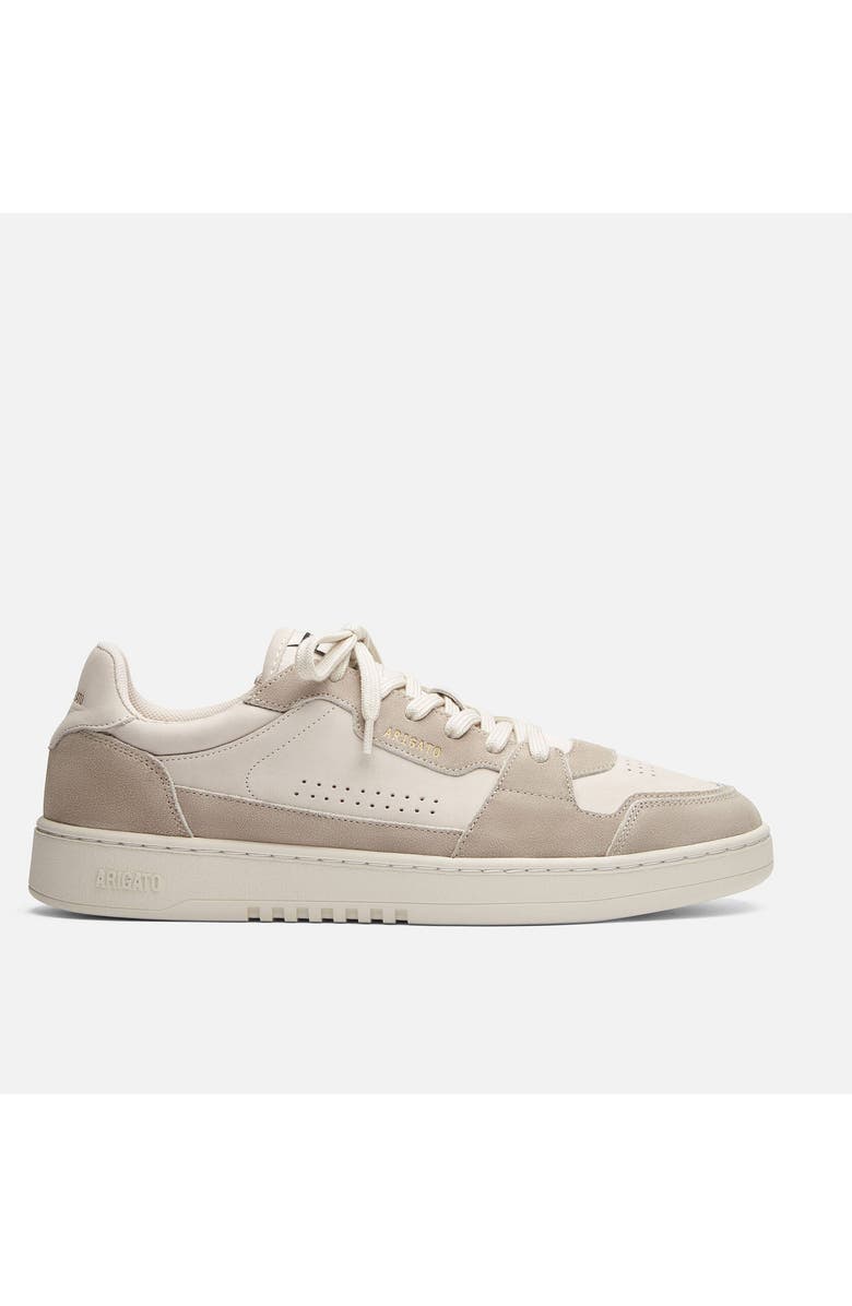 Axel Arigato Dice Lo Leather Suede Sneaker, Main, color, Off White/Taupe
