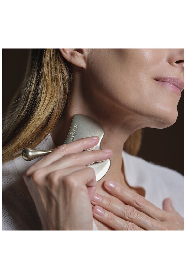 Ginkgo Gua Sha Massage Tool, Alternate, color, NO COLOR