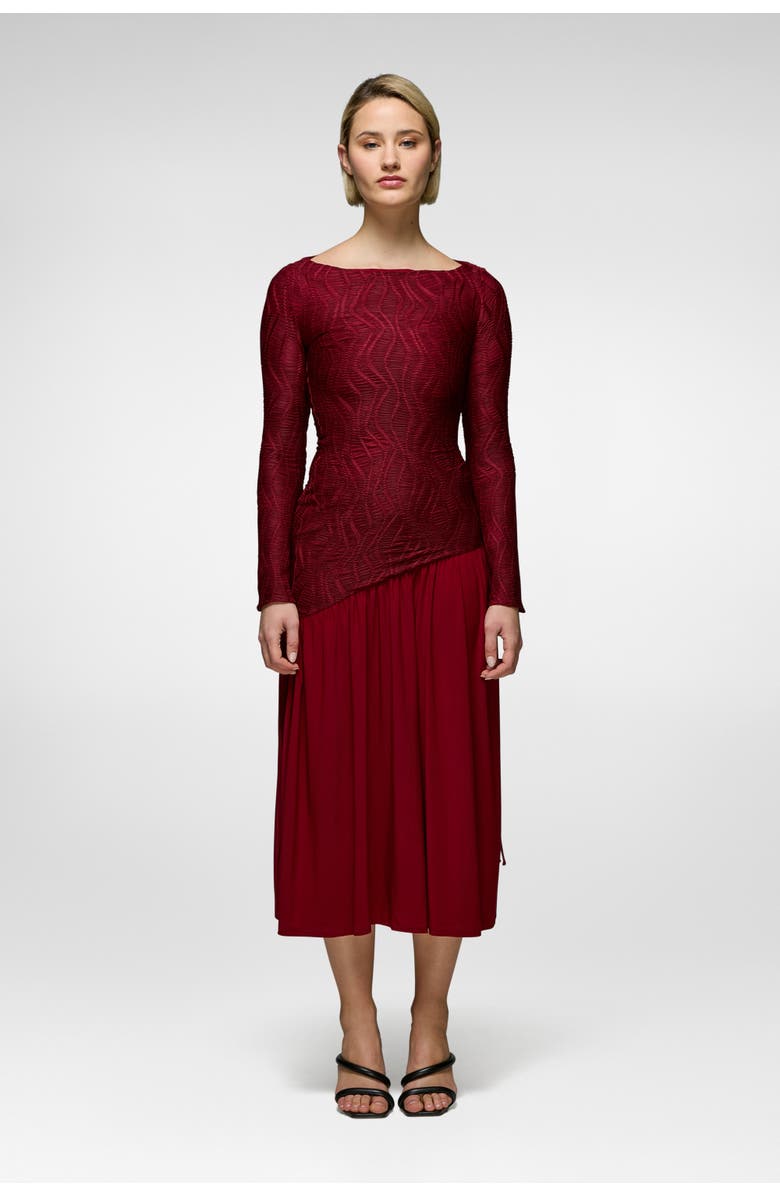 Daska Meissa Dress, Main, color, Wine