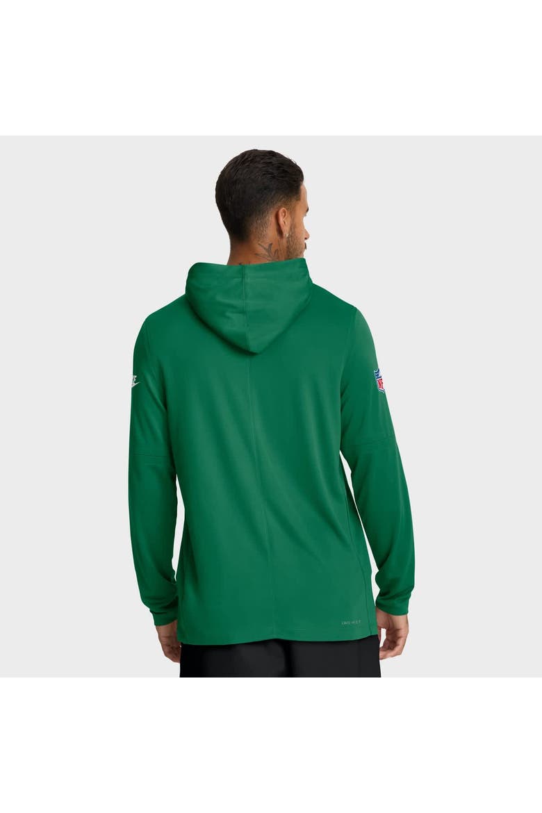 Men's Nike Kelly Green Philadelphia Eagles Big & Tall Alt Pack Performance Long Sleeve Hoodie T-Shirt, Alternate, color, Kelly Green