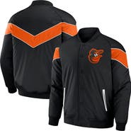 Darius Rucker Collection by Fanatics Men's Darius Rucker Collection by Fanatics Black Baltimore Orioles Baseball Raglan Full-Snap Jacket