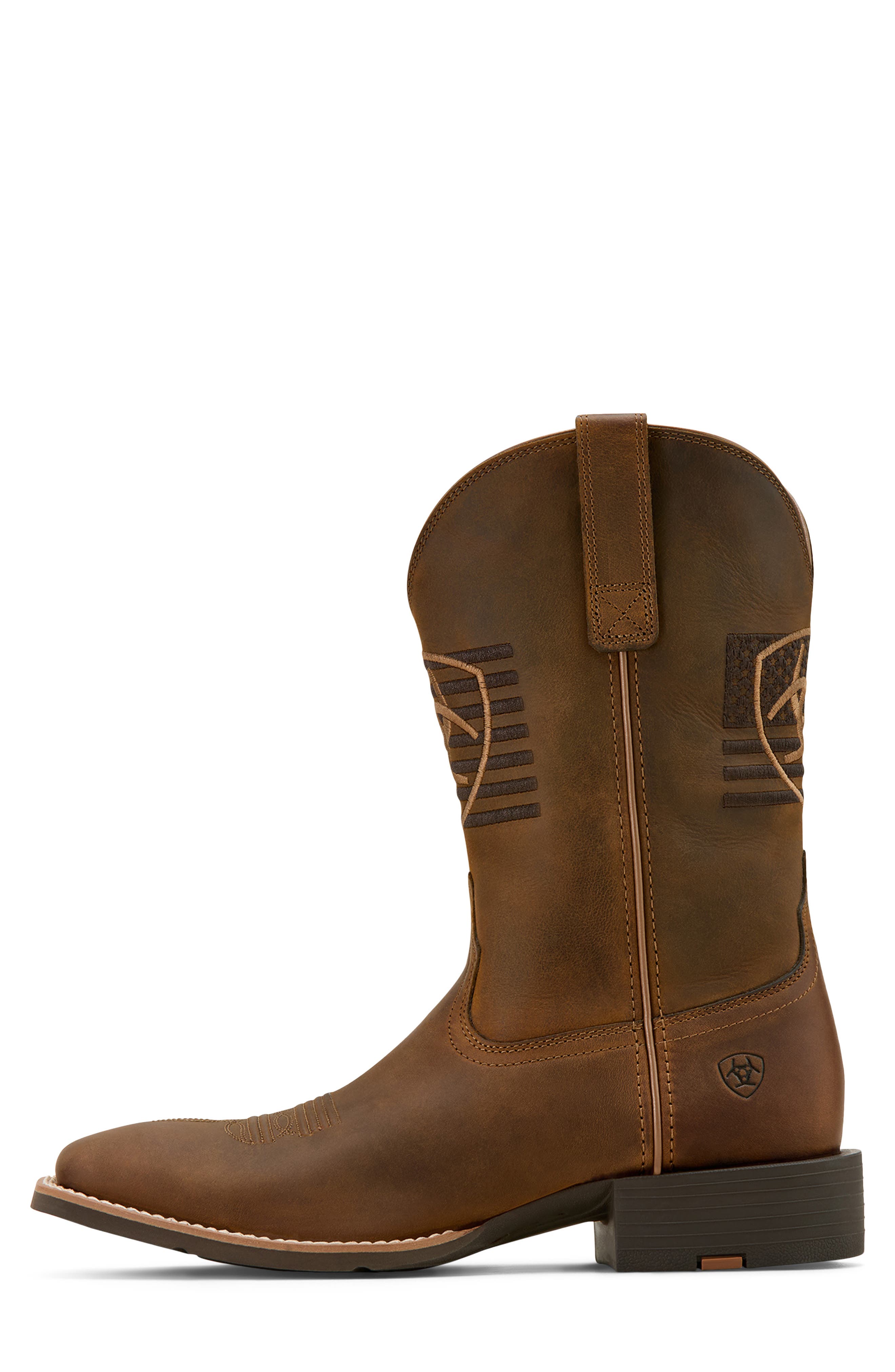 Ariat Sport Freedom Western Boot, Alternate, color, Distressed Brown