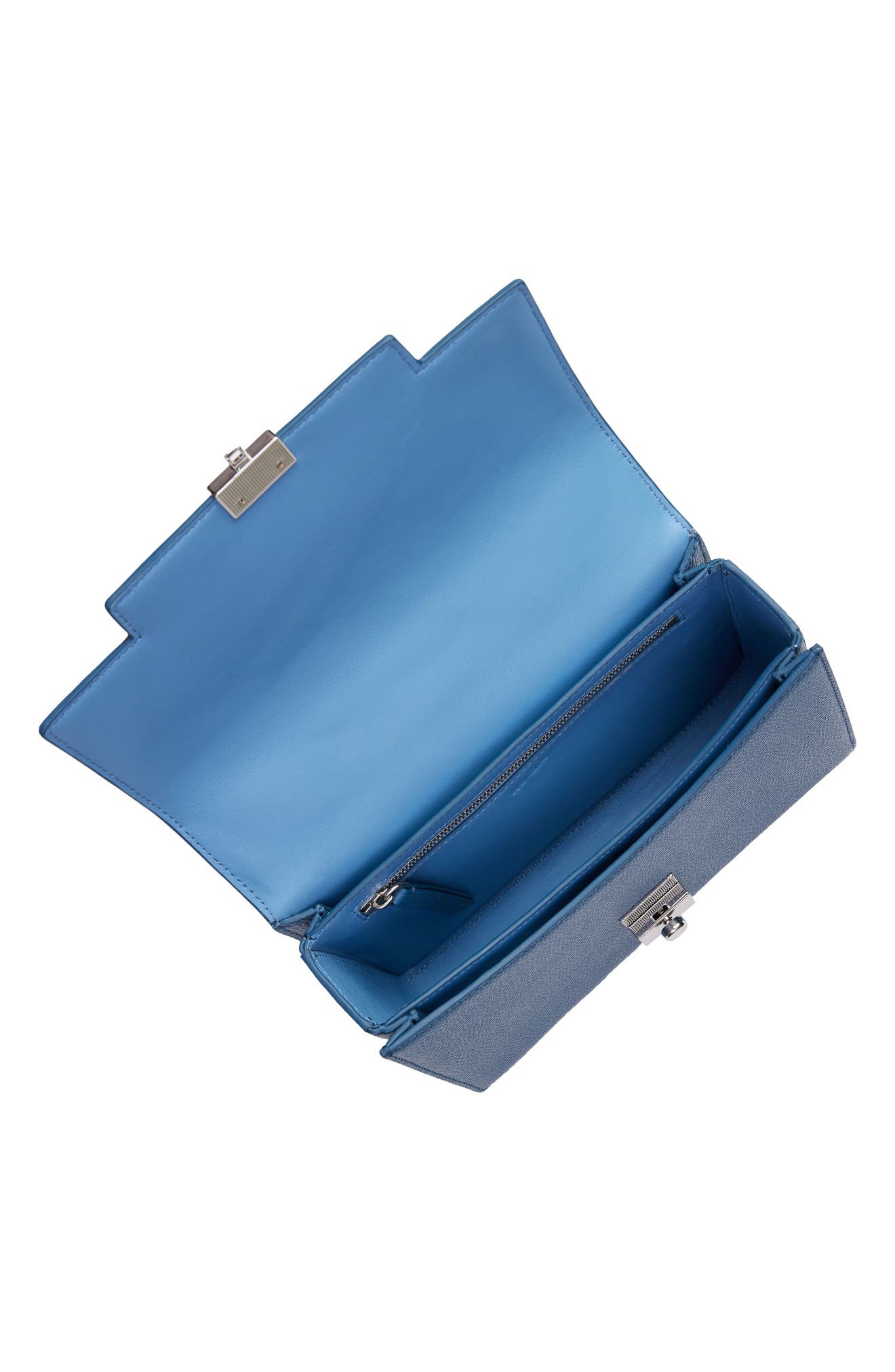 WE-AR4 The Retro Trunk Crossbody Bag, Alternate, color, Dark Chambray