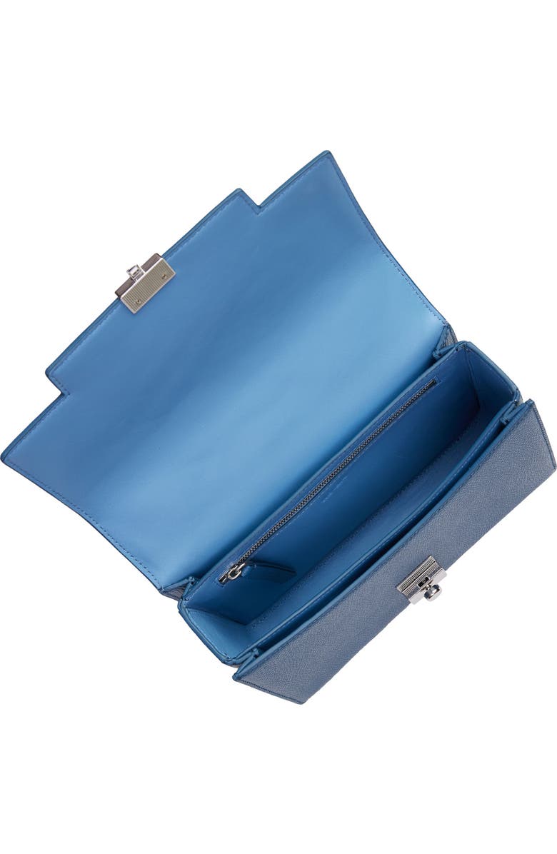 WE-AR4 The Retro Trunk Crossbody Bag, Alternate, color, Dark Chambray