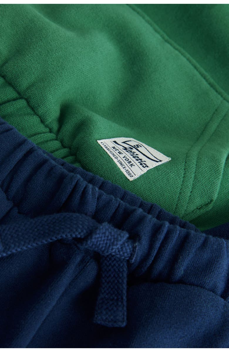 NEXT Kids
 Colorblock Half Zip Pullover 
Joggers Set, Alternate, color, Green